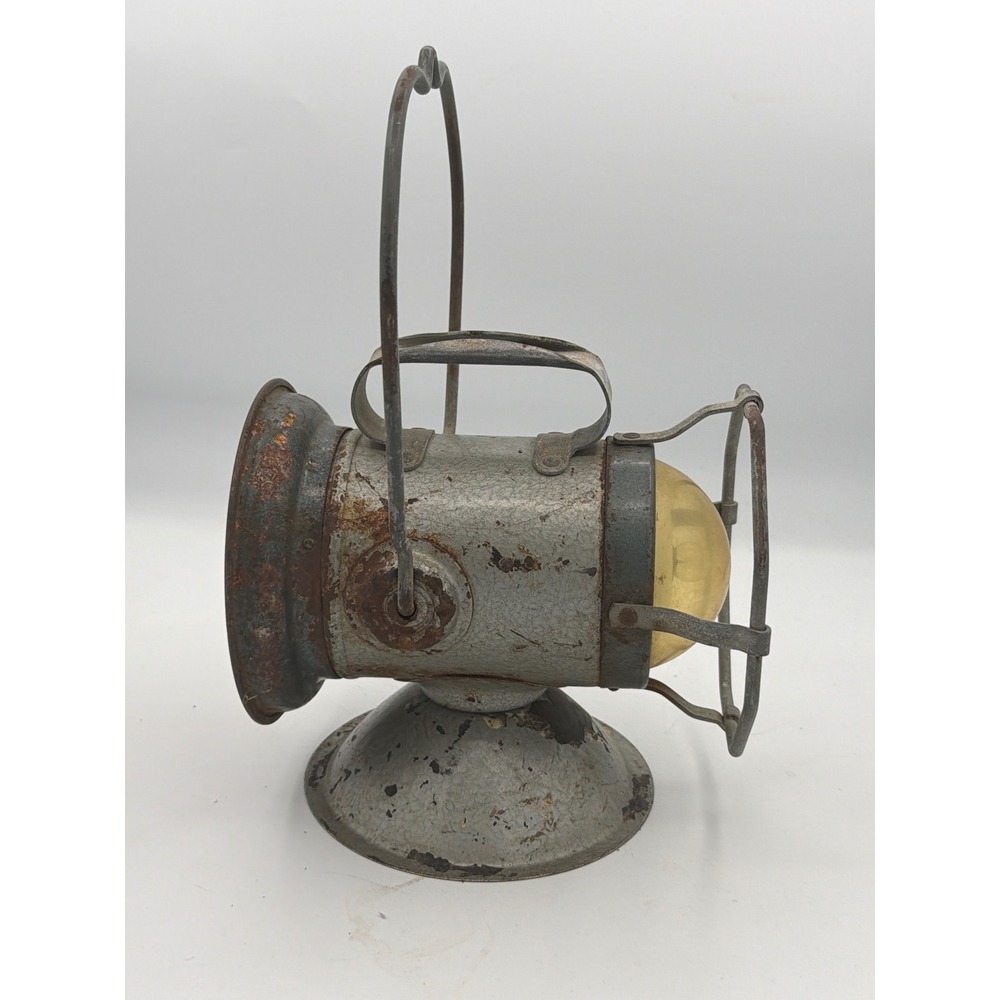 Vintage Delta Powerlite Electric Railroad Lantern Mid-Century Double Globe USA - Picture 5 of 6